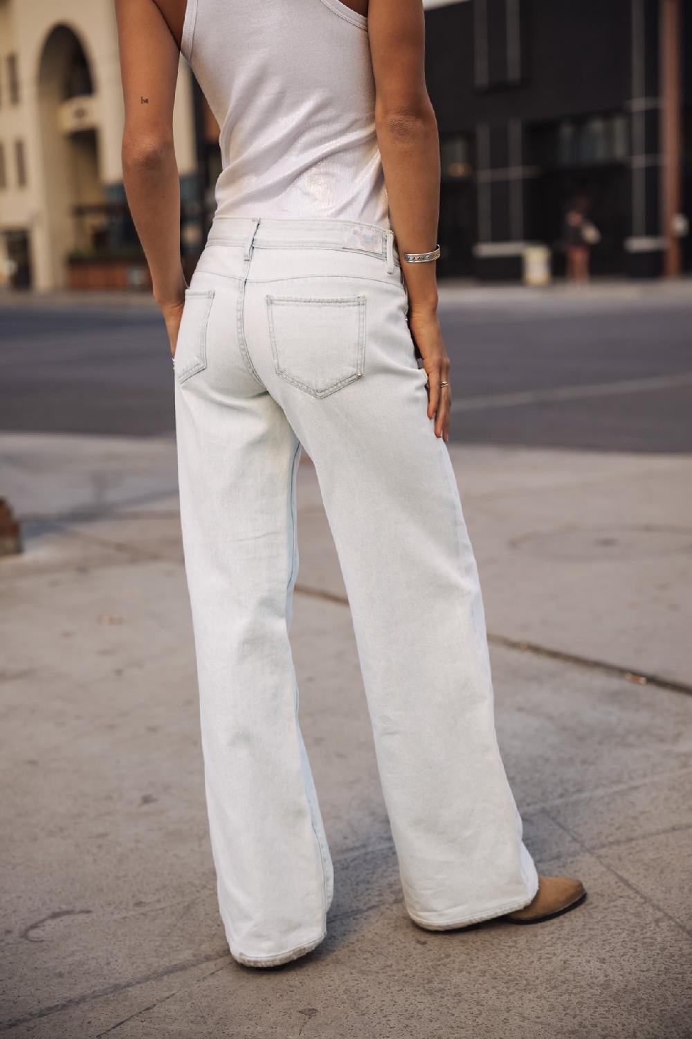 Freeman T. Porter Agatha Denim Jeans Large Femme Scala