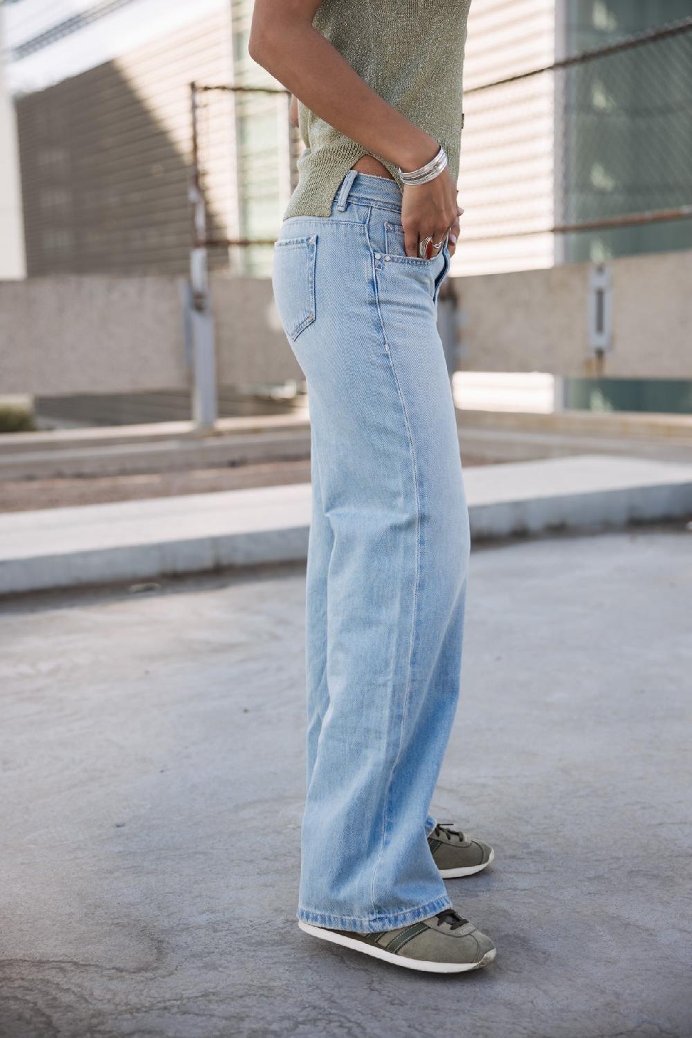 Freeman T. Porter Agatha Denim Jeans Large Femme Sookie