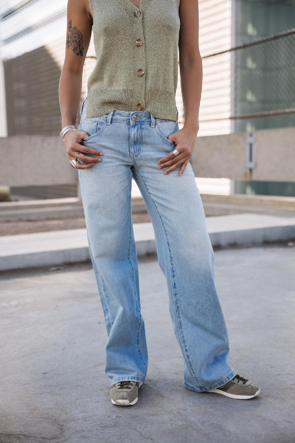 freeman t. porter Agatha Denim Jeans large Femme sookie