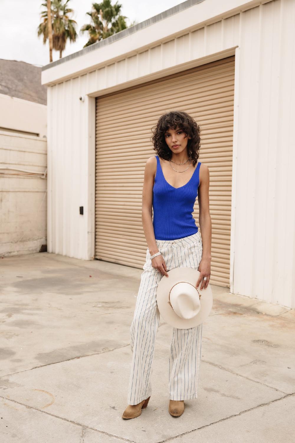 Freeman T. Porter Agatha Greecia Pantalon Large Femme Original