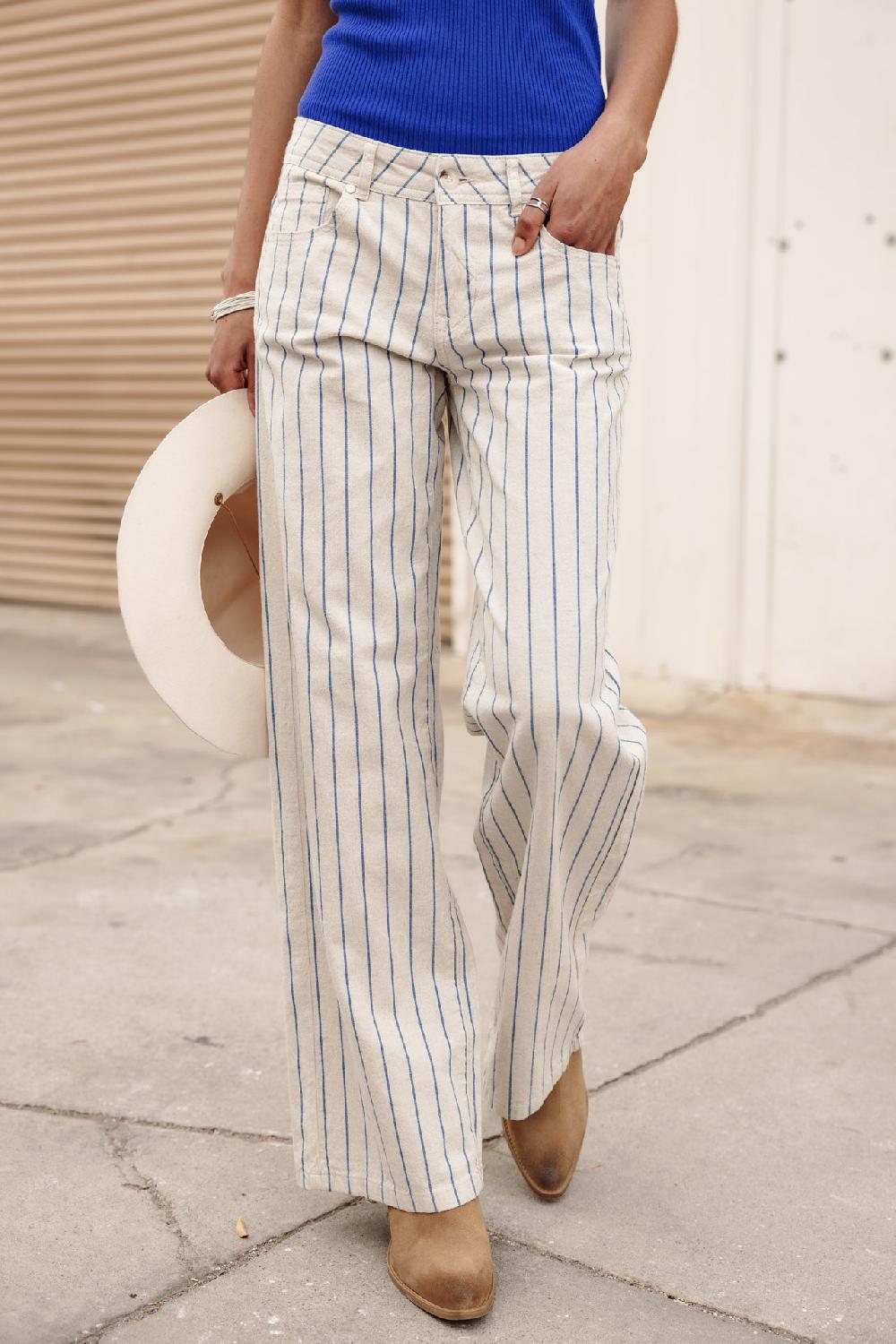 freeman t. porter Agatha Greecia Pantalon large Femme original