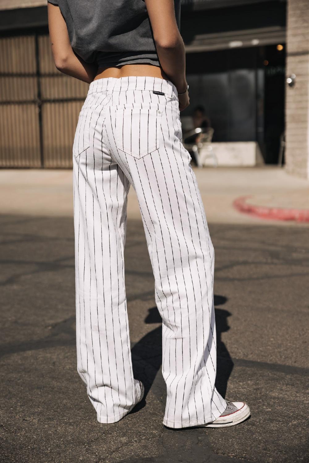 Freeman T. Porter Agatha Paléole Pantalon Large Femme Off White