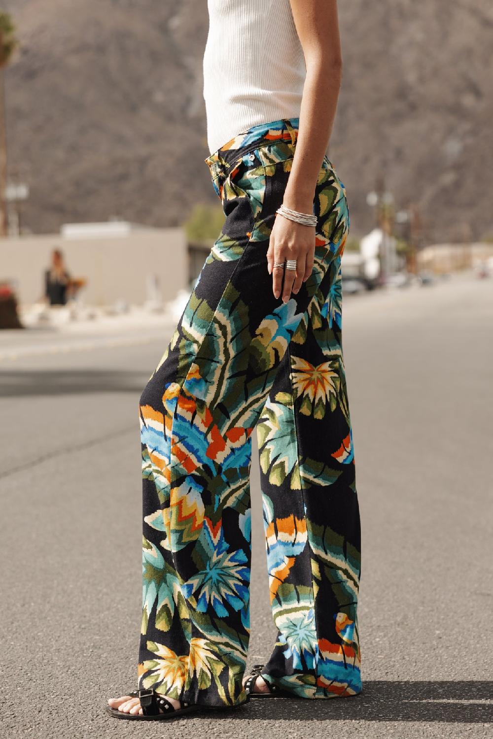 Freeman T. Porter Agatha Parrot Pantalon Large Femme Peacoat