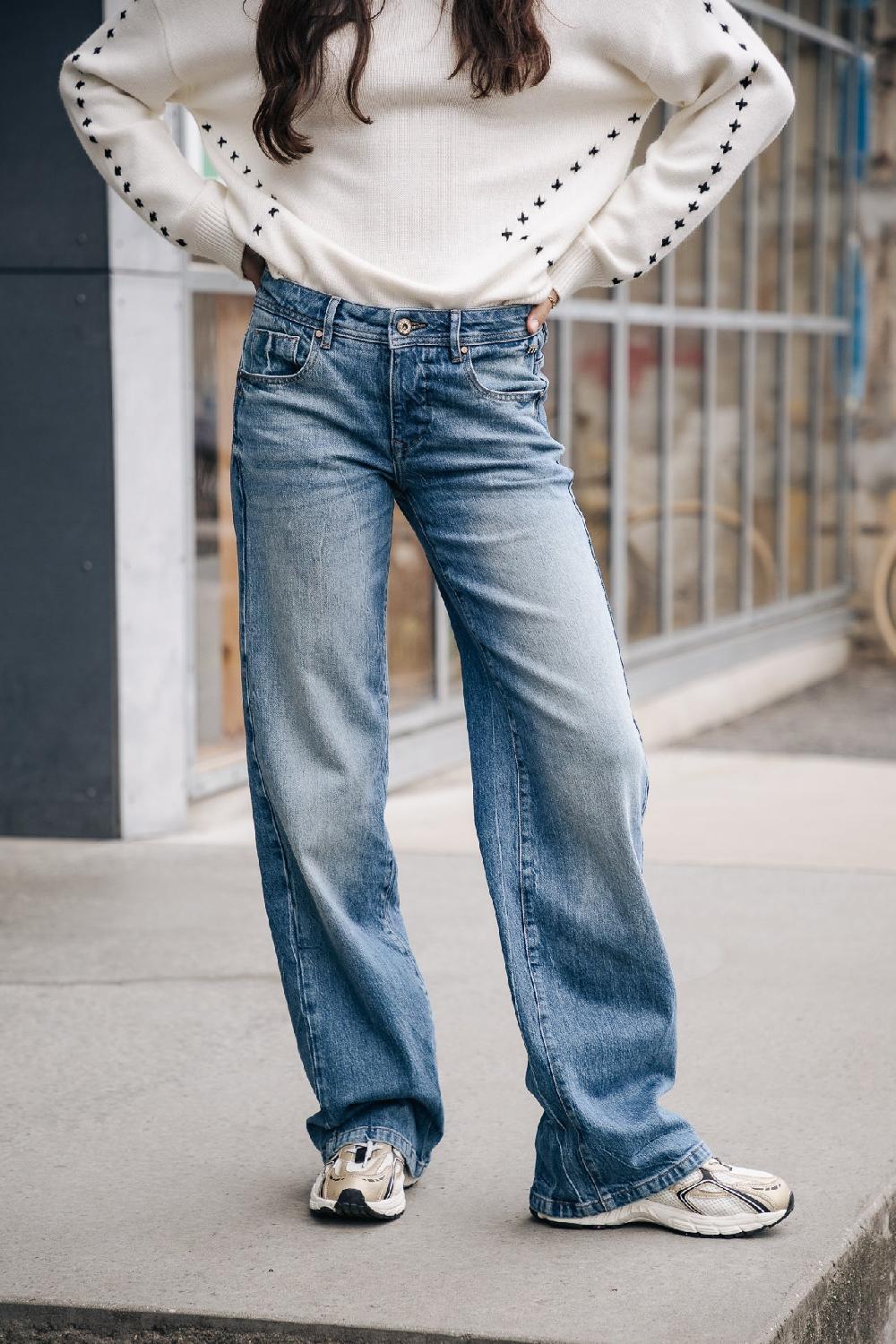 Freeman T. Porter Agatha SDM Jeans Large Femme Bocaina