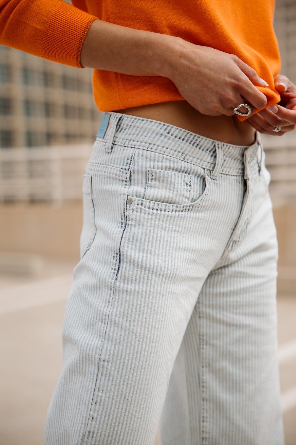 Freeman T. Porter Agatha SDM Jeans Large Femme Bossanova