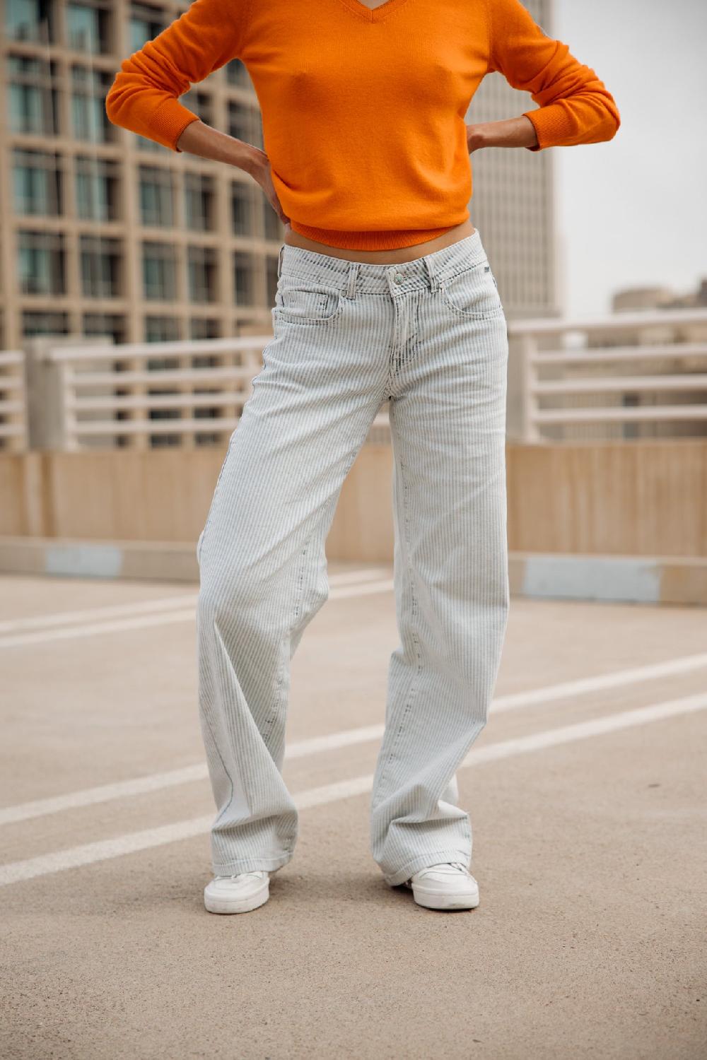 freeman t. porter Agatha SDM Jeans large Femme bossanova