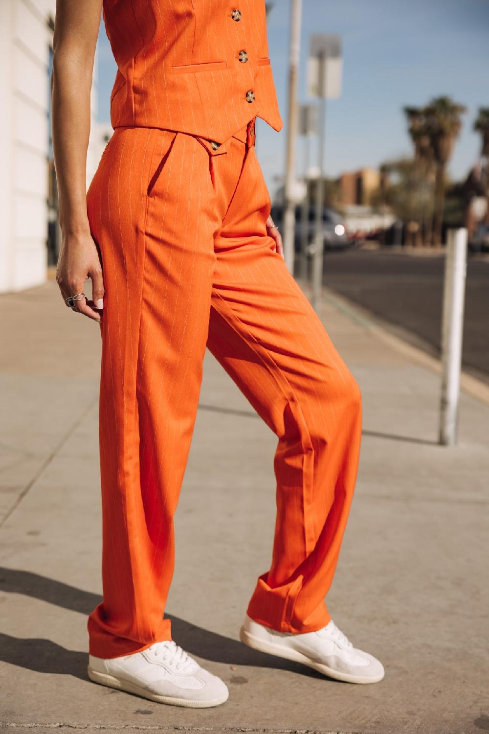 Freeman T. Porter Alba Cairo Pantalon Taille Haute Femme Tigerlily