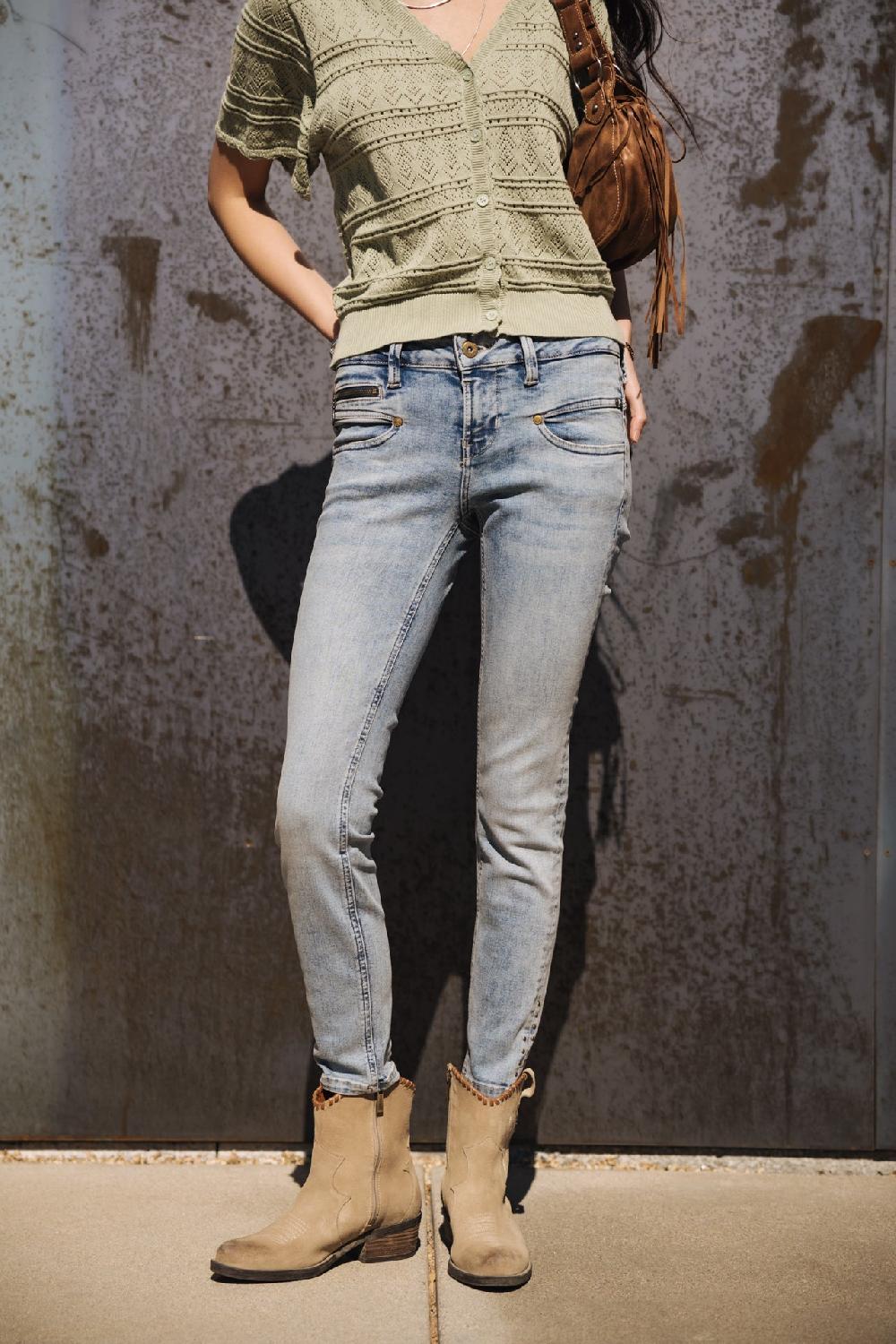 Freeman T. Porter Alexa Cropped S-SDM Jeans Slim Femme Boceano