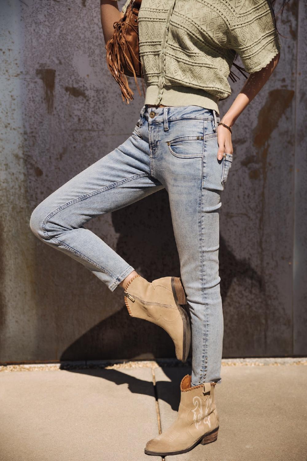 freeman t. porter Alexa Cropped S-SDM Jeans slim Femme boceano freeman t. porter Alexa Cropped S-SDM Jeans slim Femme boceano