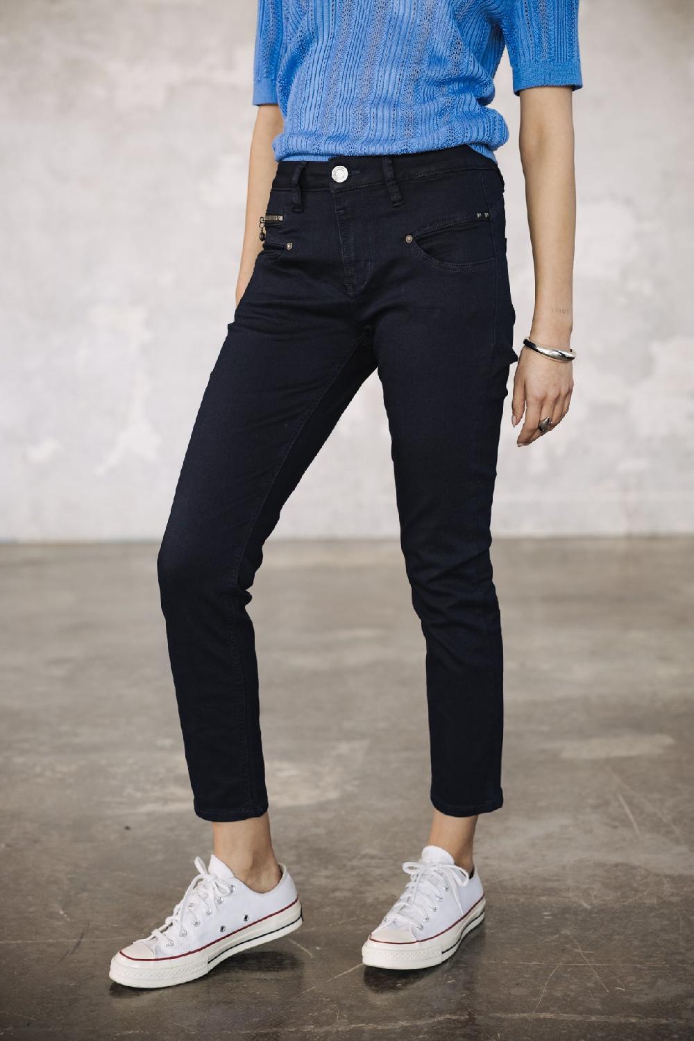 Freeman T. Porter Alexa High Waist Cropped S-SDM Jeans Slim Femme Flora