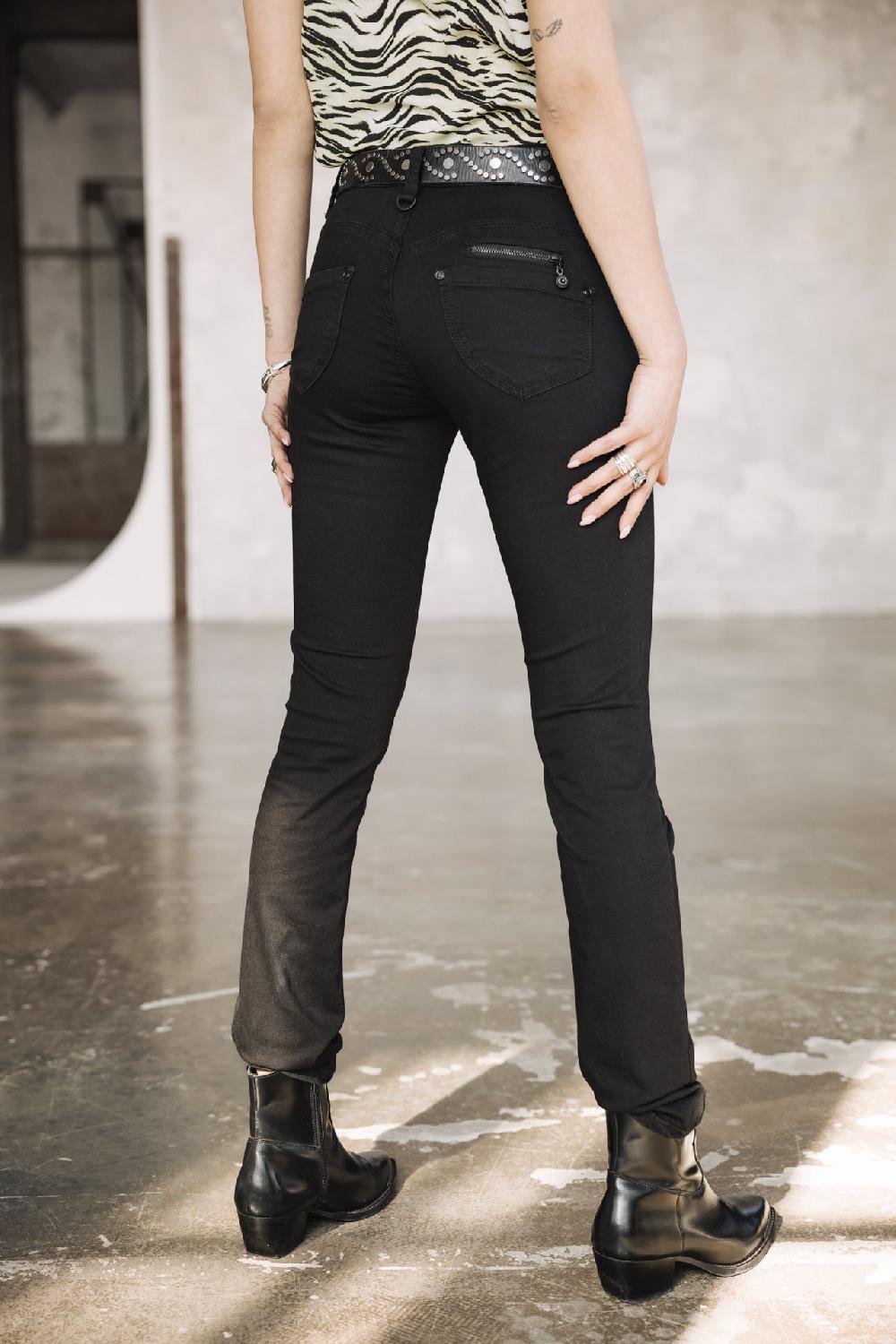 freeman t. porter Alexa High Waist S-SDM Jeans slim Femme black freeman t. porter Alexa High Waist S-SDM Jeans slim Femme black