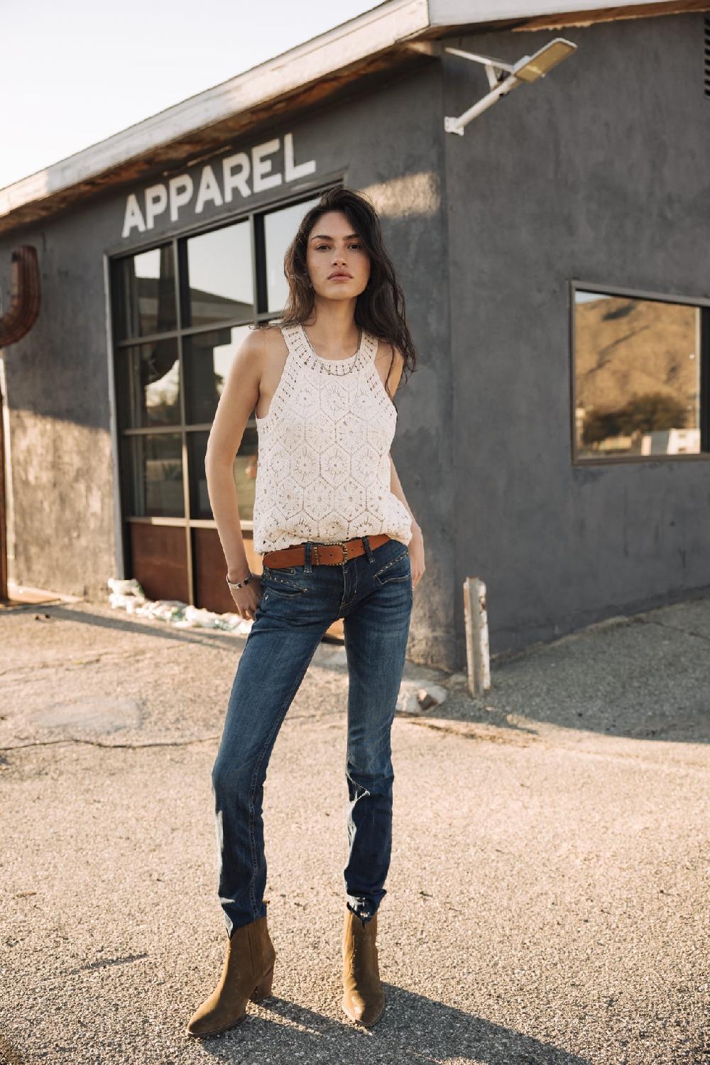 Freeman T. Porter Alexa High Waist S-SDM Jeans Slim Femme Fever
