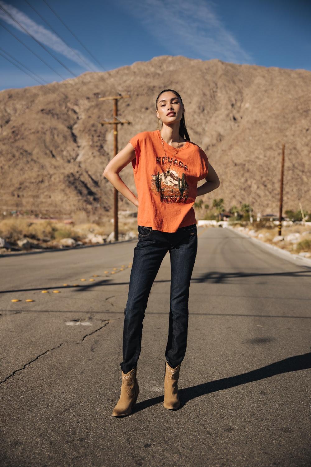 Freeman T. Porter Alexa High Waist SDM Jeans Slim Femme Eclipse