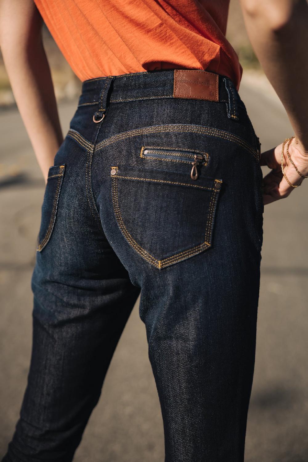 Freeman T. Porter Alexa High Waist SDM Jeans Slim Femme Eclipse