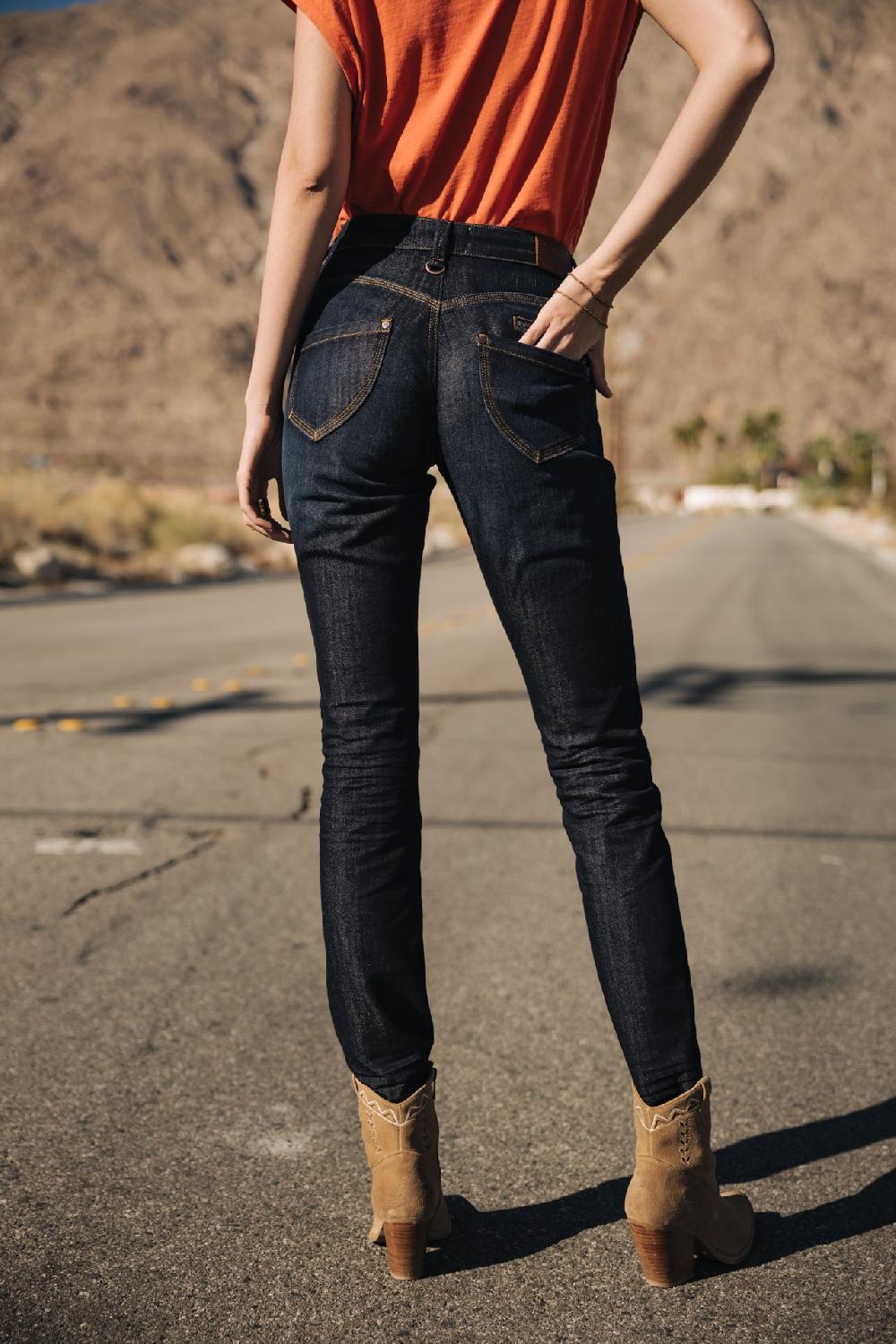 freeman t. porter Alexa High Waist SDM Jeans slim Femme eclipse