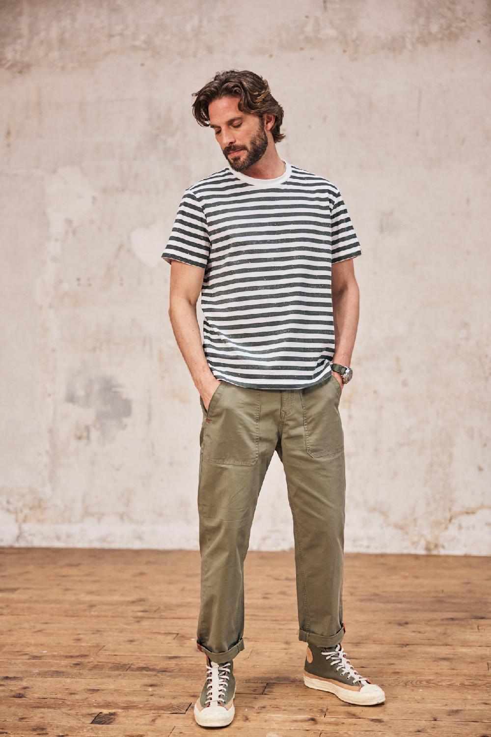 Freeman T. Porter Alexis Yago Pantalon Workwear Homme Deep Lichen Green