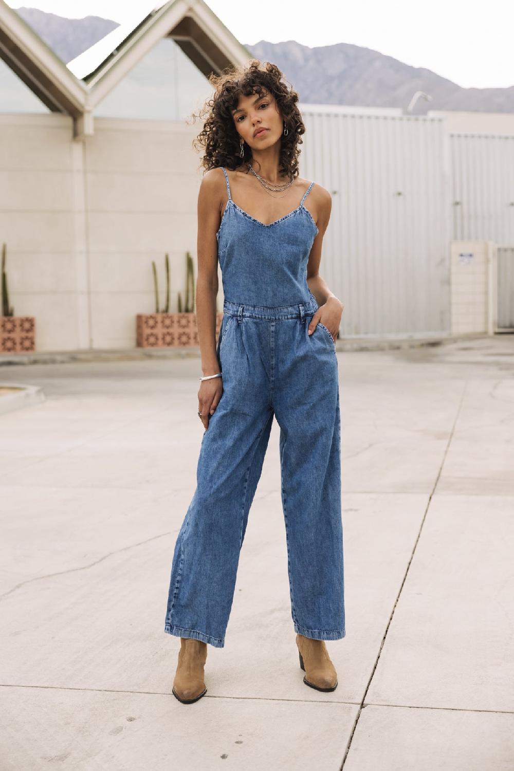 freeman t. porter Amalia Denim Combinaison city Femme manzana med