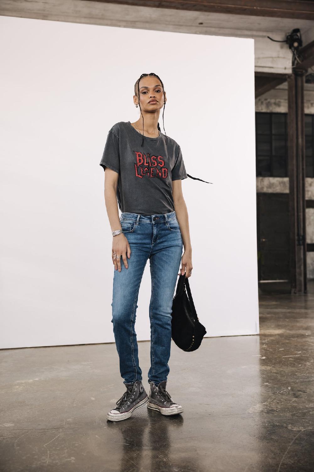 Freeman T. Porter Angel S-SDM Jeans Slim Femme Saopolo Med