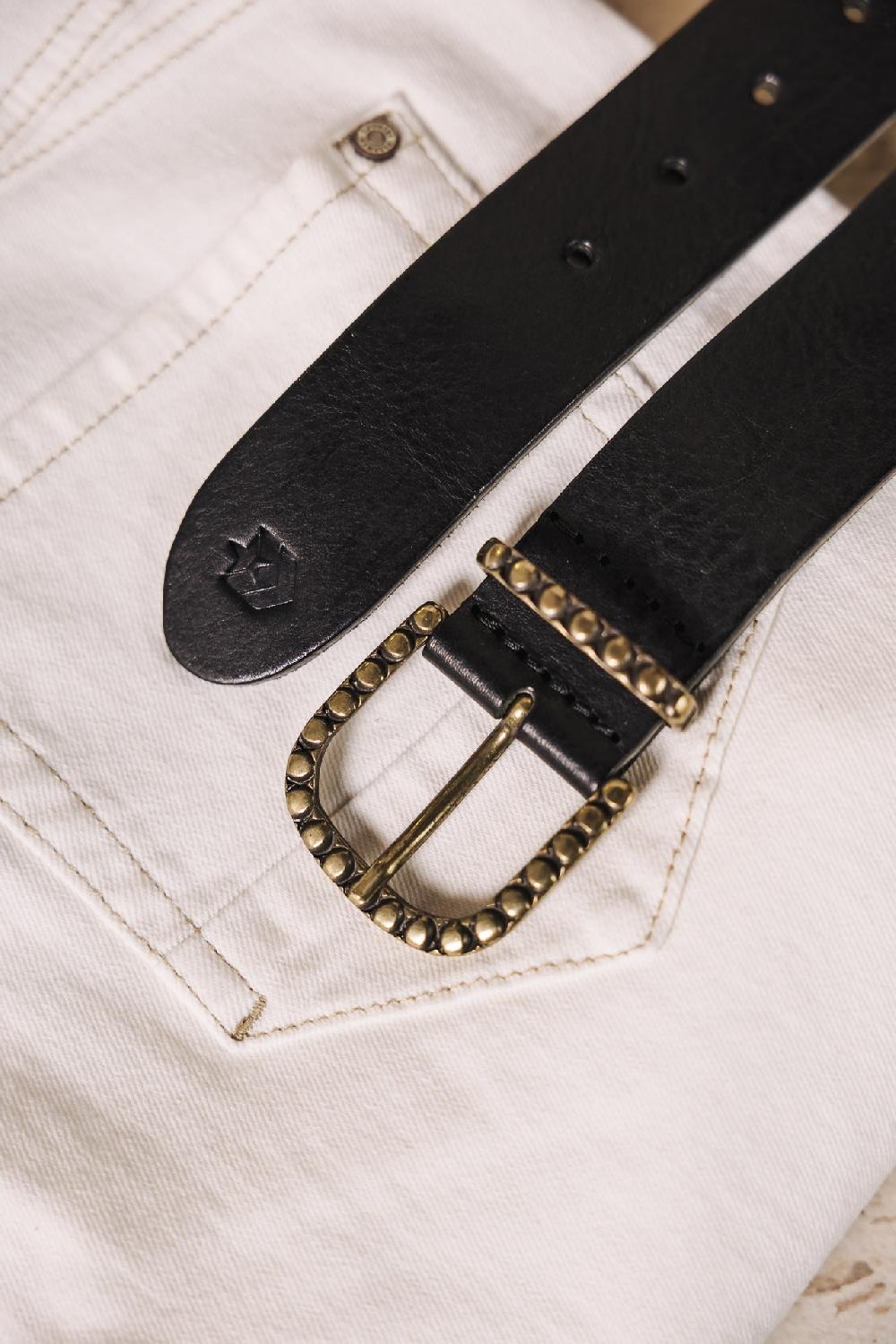 Freeman T. Porter Annie Ceinture En Cuir Femme Black