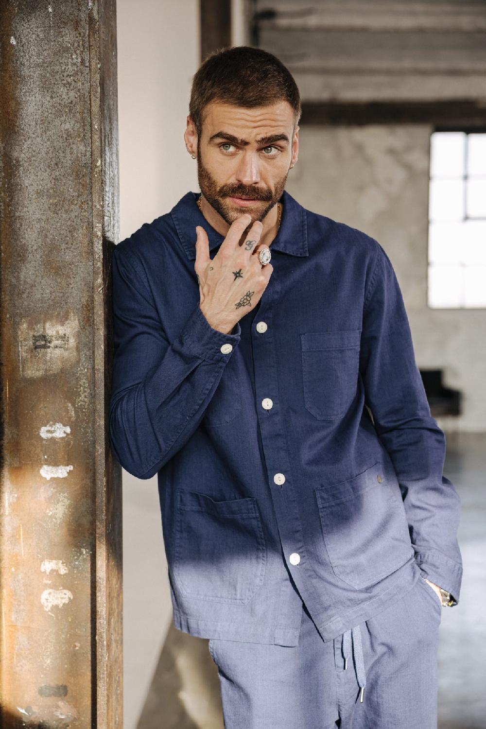 freeman t. porter Barney Cot Slub Veste workwear Homme blueprint