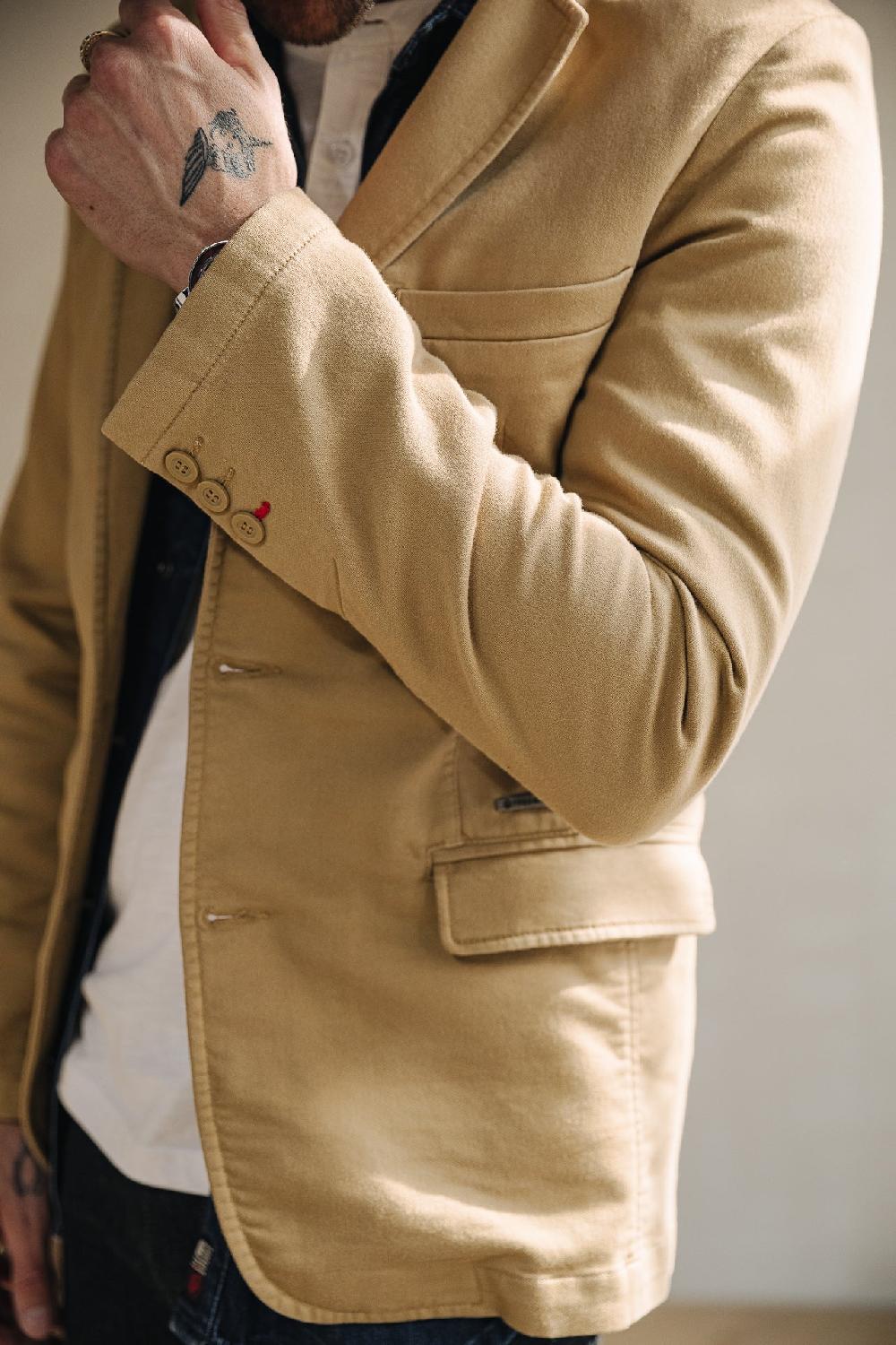 Freeman T. Porter Barry Epic Blazer Cintré Homme Kelp
