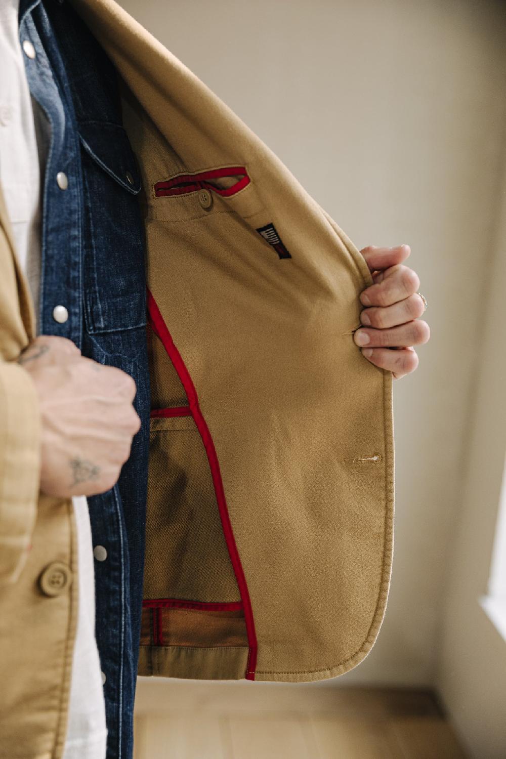 Freeman T. Porter Barry Epic Blazer Cintré Homme Kelp