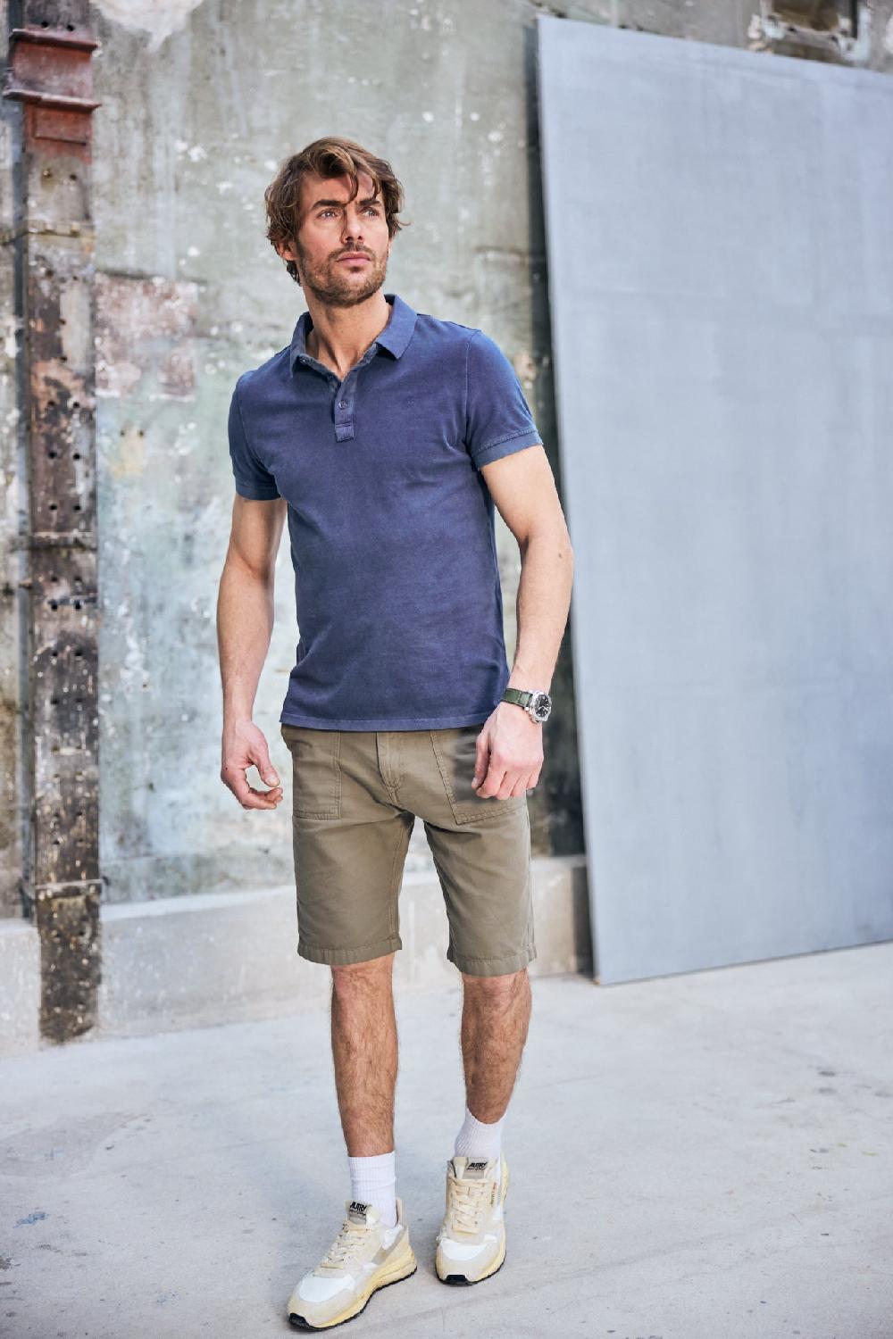 Freeman T. Porter Bastian Short Utility Short Droit Homme Dusty Olive