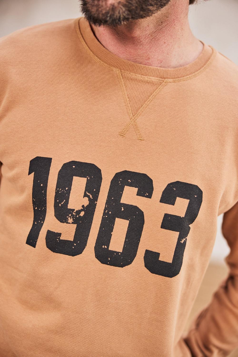 Freeman T. Porter Baton 1963 Sweat Col Rond Homme Wood Thrush