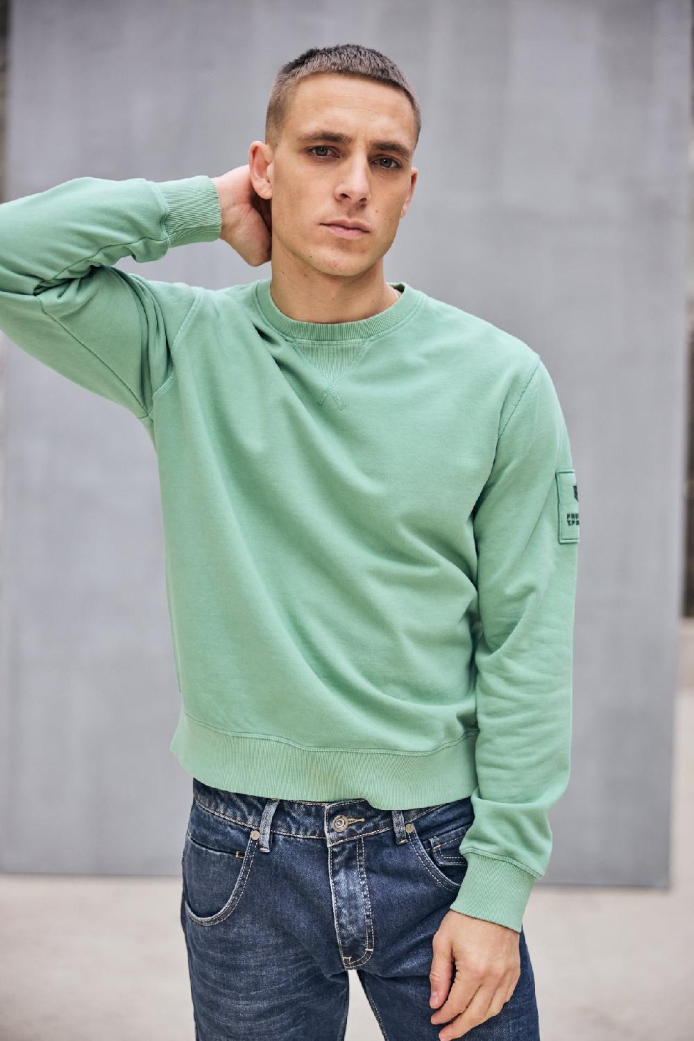 freeman t. porter Baton Snug Sweat col rond Homme feldspar