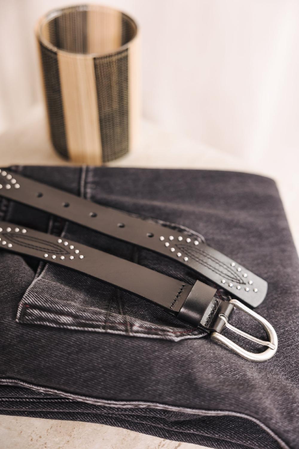 Freeman T. Porter Briella Ceinture En Cuir Femme Black