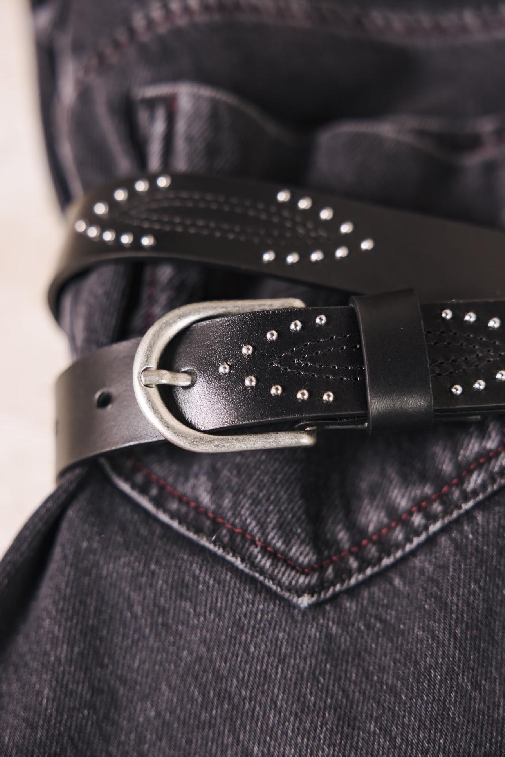 Freeman T. Porter Briella Ceinture En Cuir Femme Black