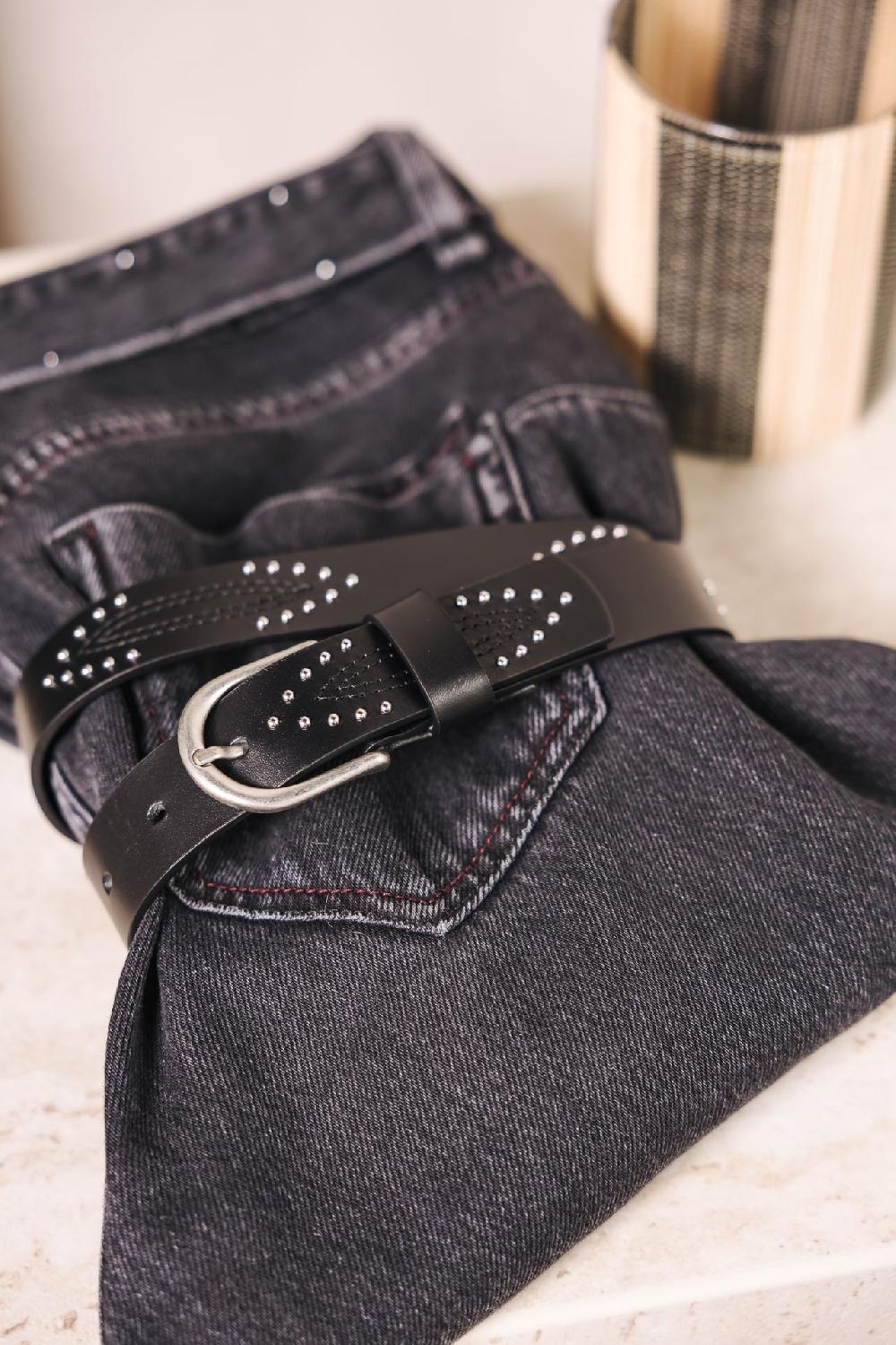 freeman t. porter Briella Ceinture en cuir Femme black