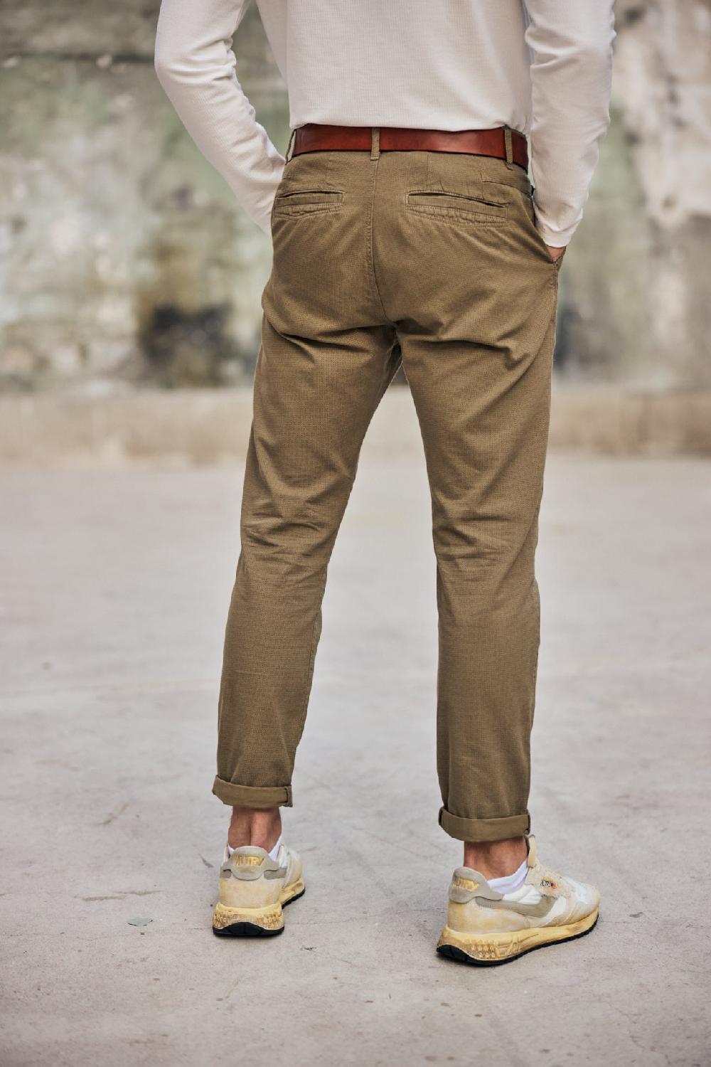Freeman T. Porter Bruce Aras Pantalon Chino Homme Dusky Green