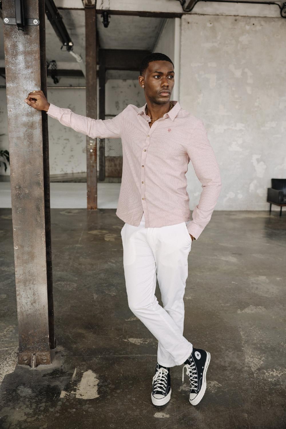 freeman t. porter Bruce Spike Pantalon chino Homme bright white