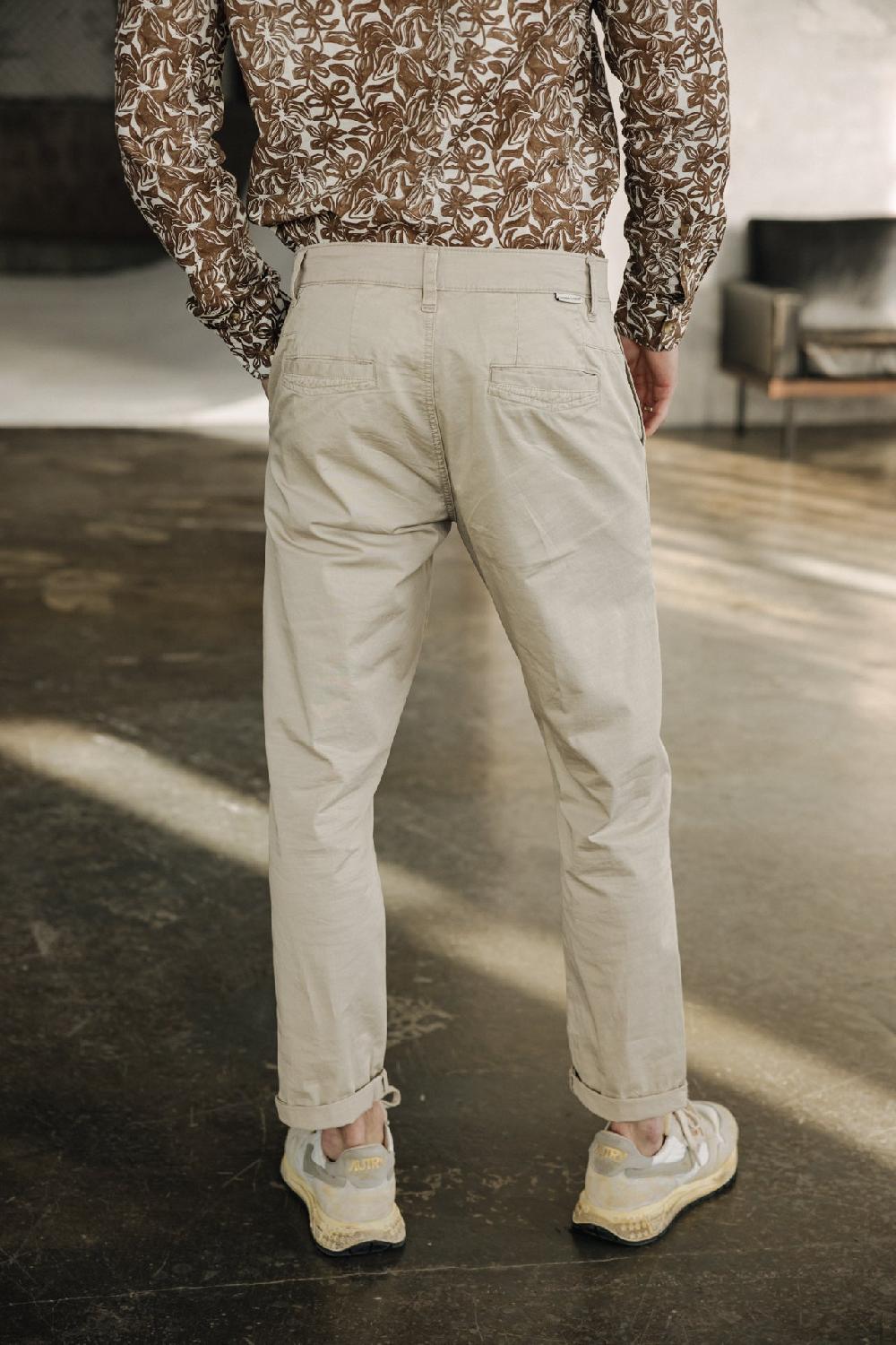 Freeman T. Porter Bruce Spike Pantalon Chino Homme Overcast