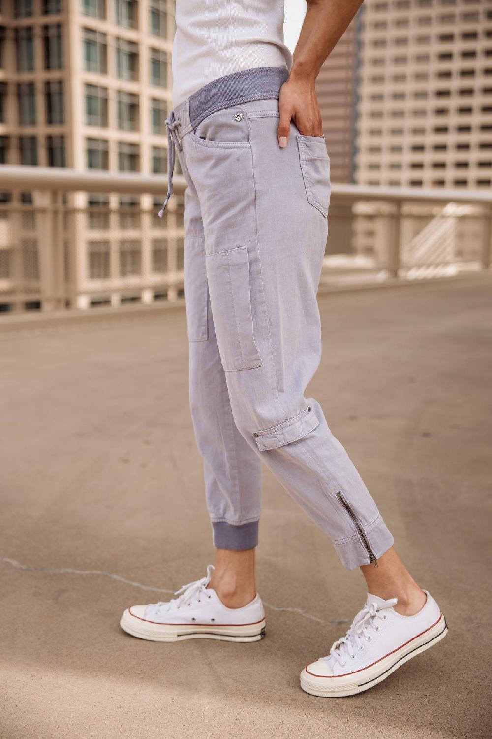 Freeman T. Porter Celine Jazz Pantalon Cargo Femme Jacaranda