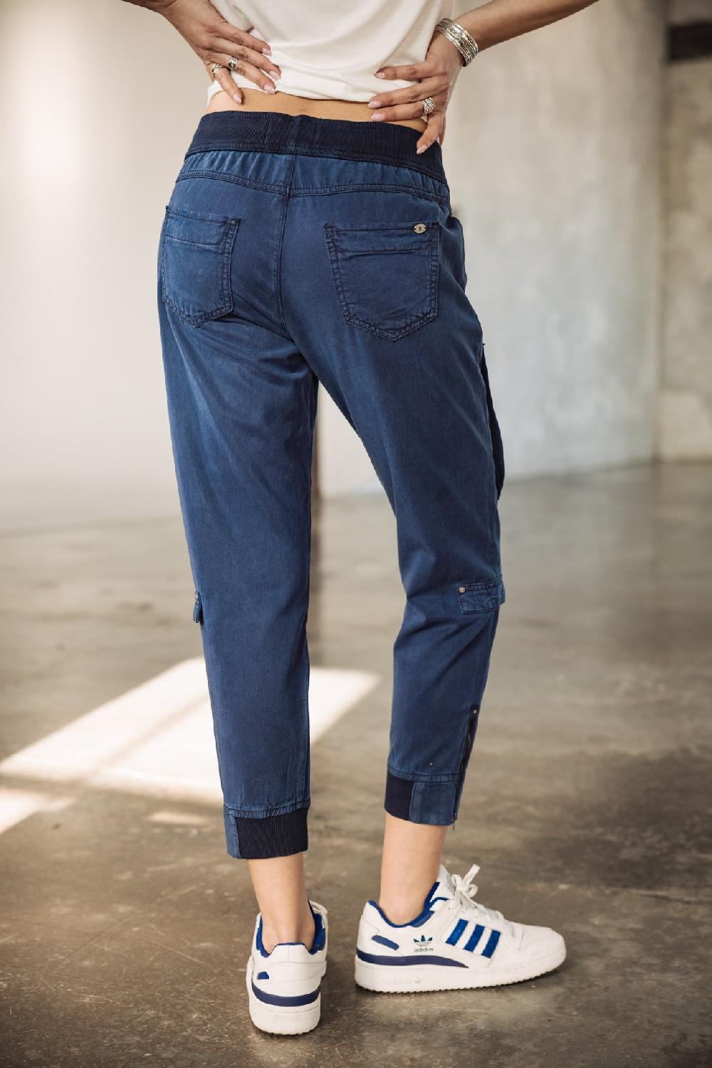 Freeman T. Porter Celine Jazz Pantalon Cargo Femme Peacoat