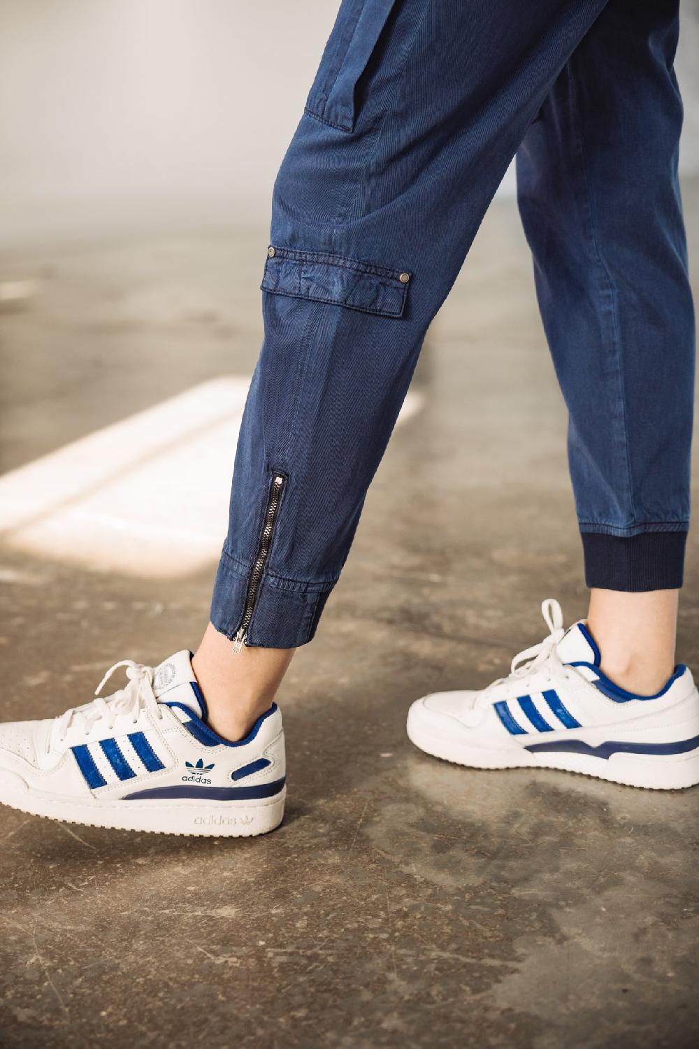 Freeman T. Porter Celine Jazz Pantalon Cargo Femme Peacoat