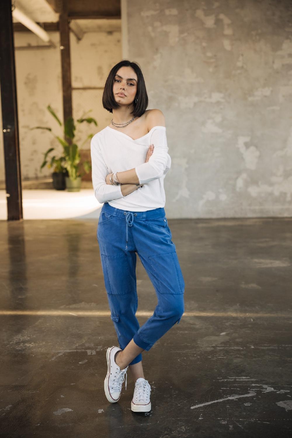 Freeman T. Porter Celine Jazz Pantalon Cargo Femme Surf The Web