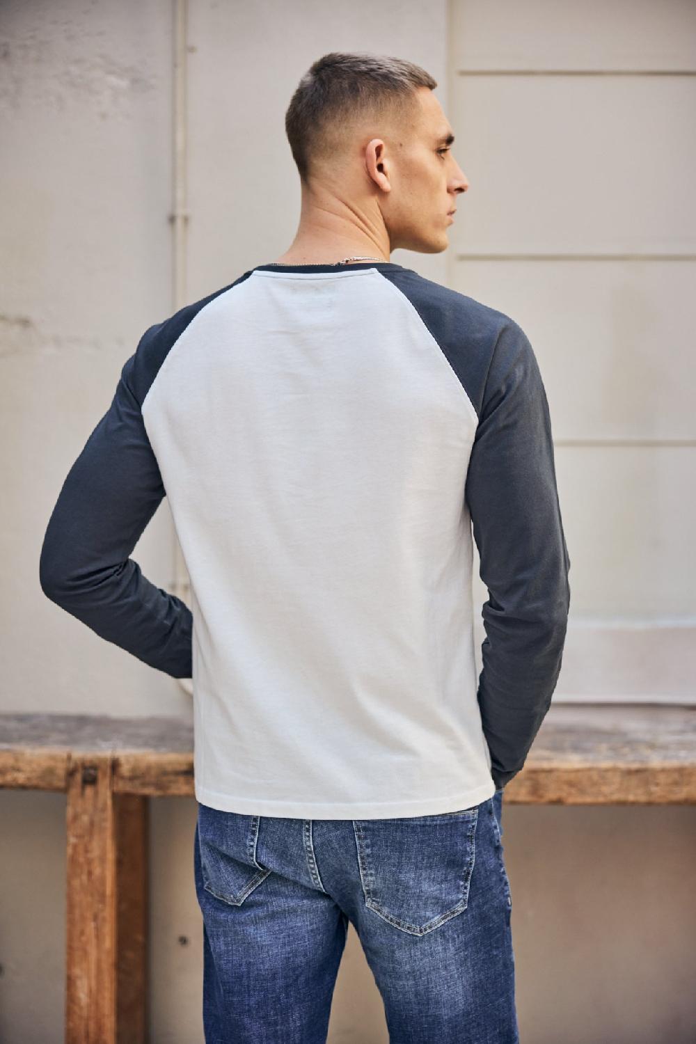 Freeman T. Porter Christopher High Density T-shirt Avec Print Homme Off White