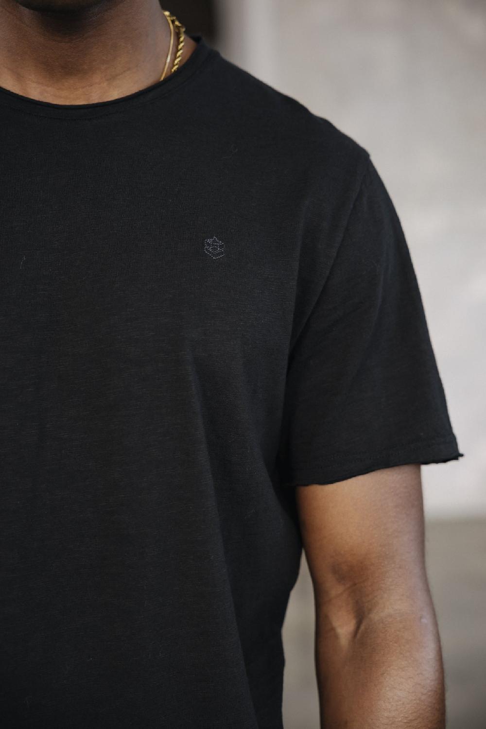 Freeman T. Porter Chuck Kansas T-shirt Brodé Homme Black