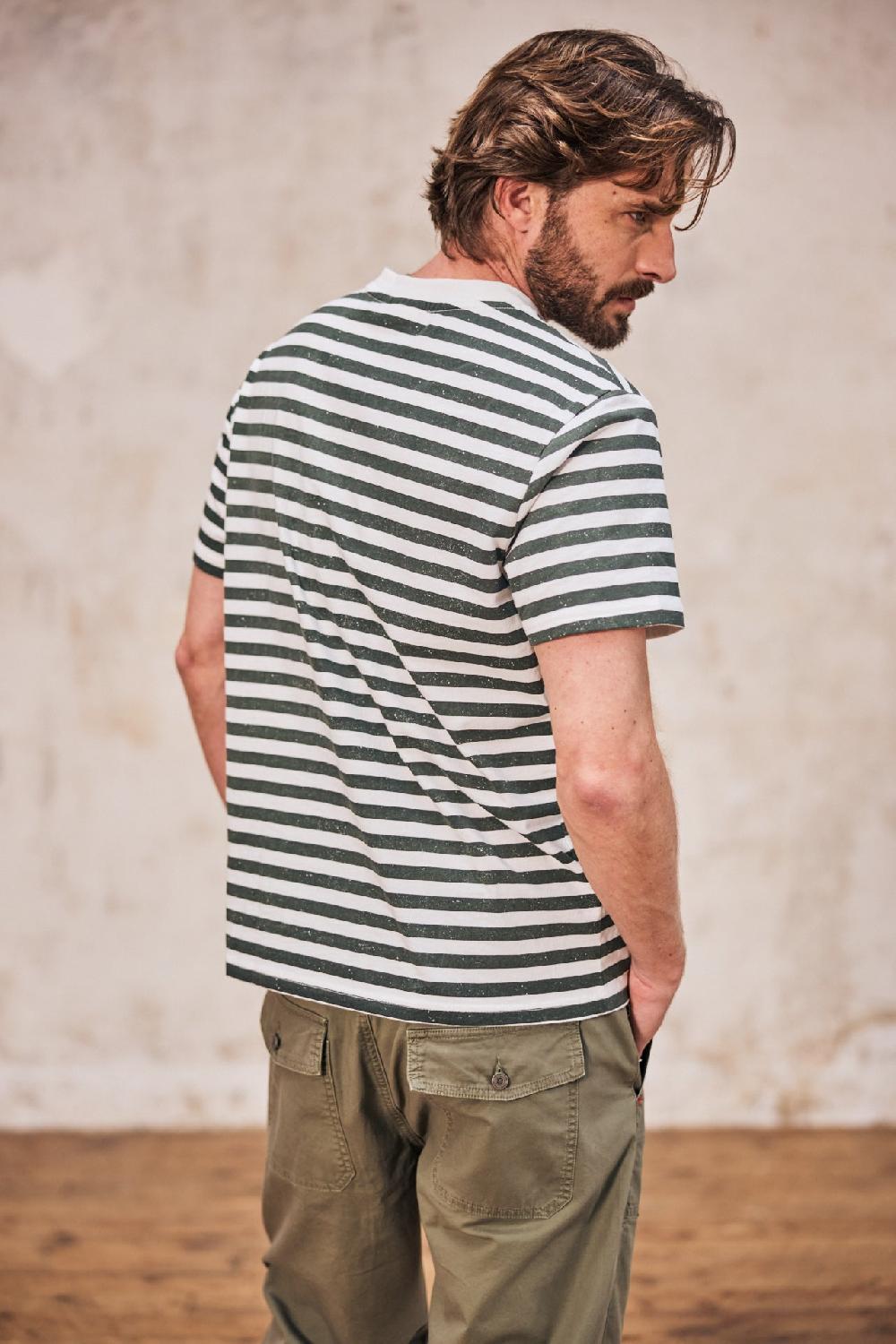 Freeman T. Porter Chuck Marin T-shirt Homme Jungle Green