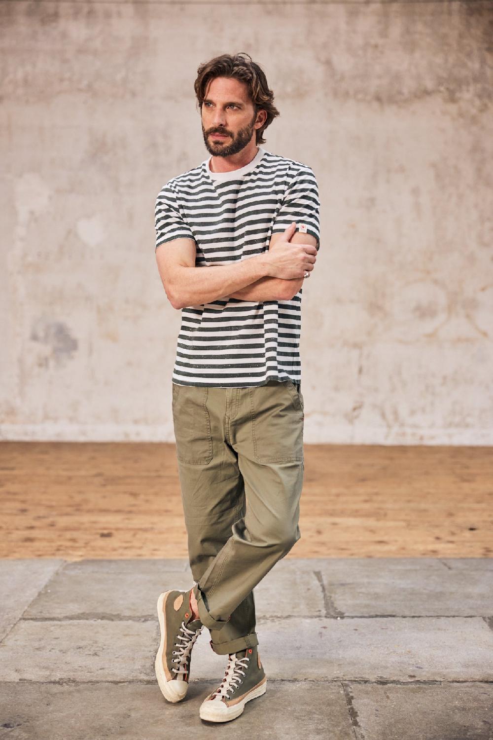 Freeman T. Porter Chuck Marin T-shirt Homme Jungle Green