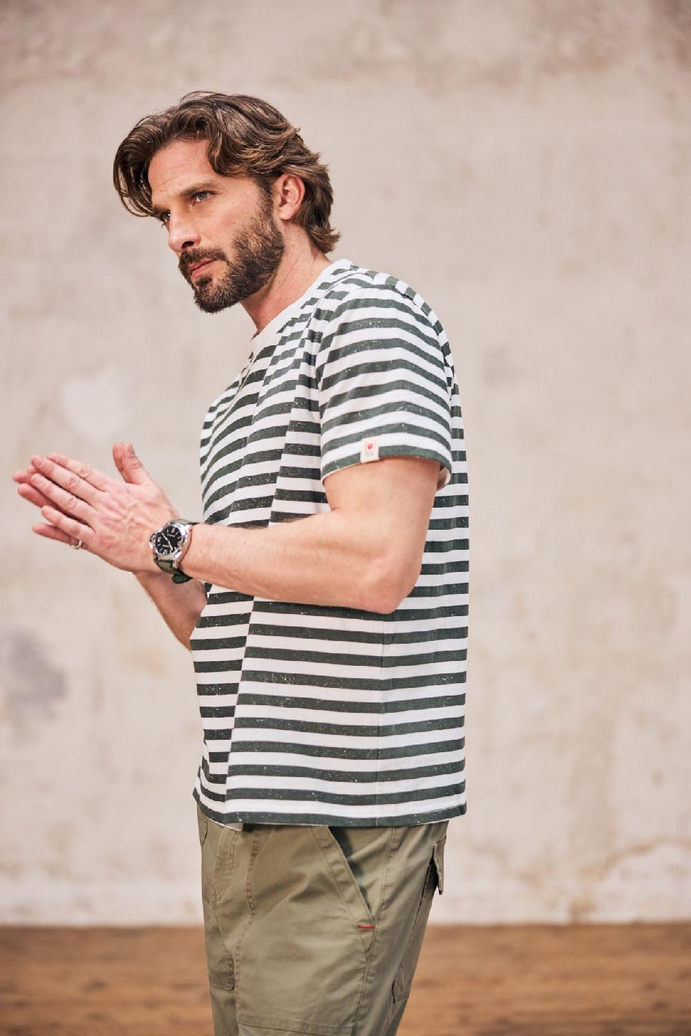 freeman t. porter Chuck Marin T-shirt Homme jungle green