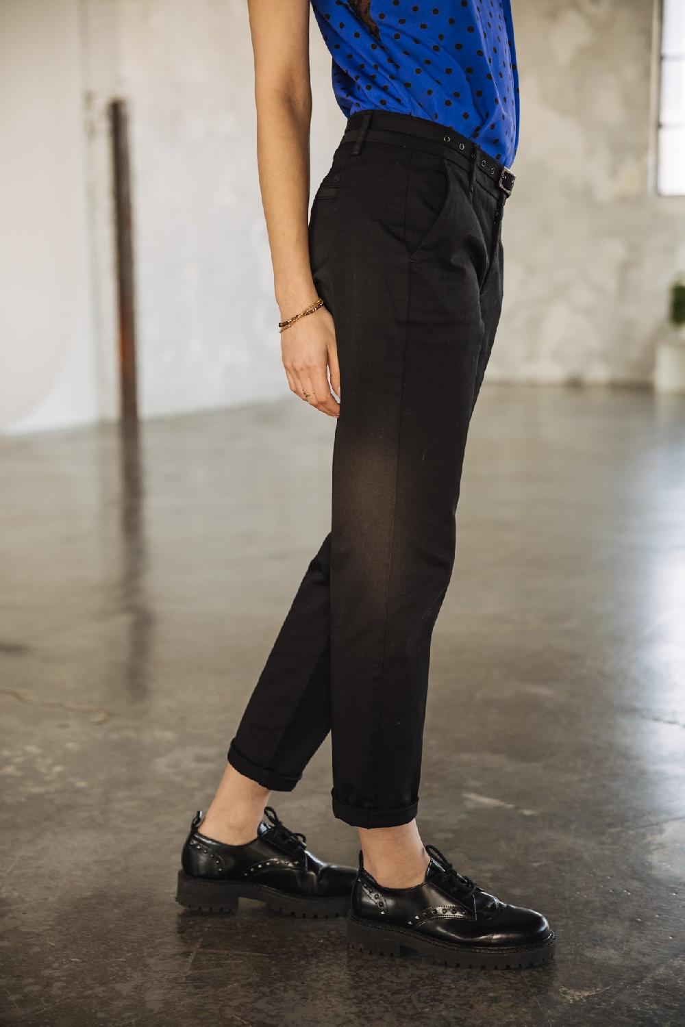 Freeman T. Porter Claudia Felicita Pantalon Chino Femme Black