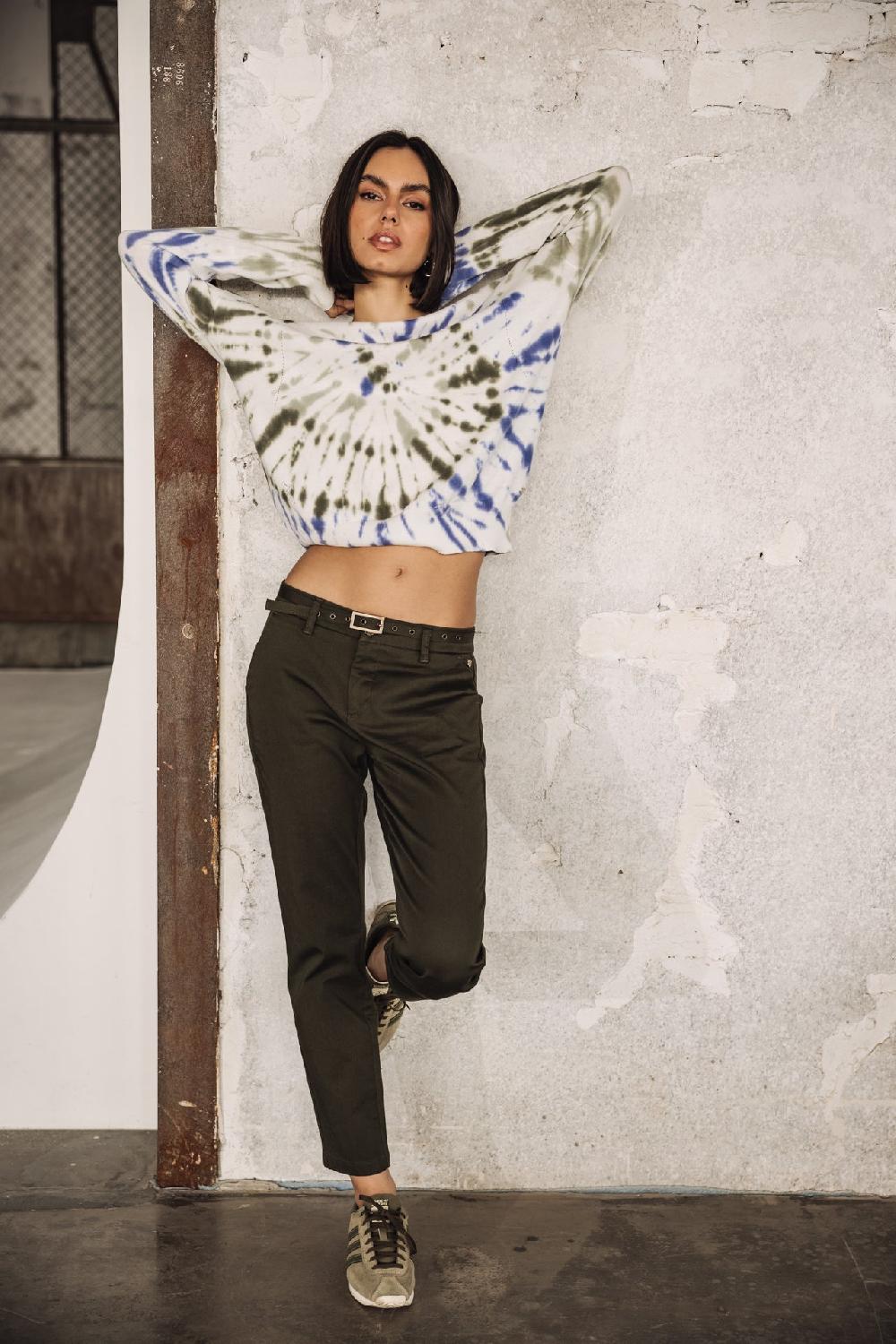 Freeman T. Porter Claudia Felicita Pantalon Chino Femme Forest Night