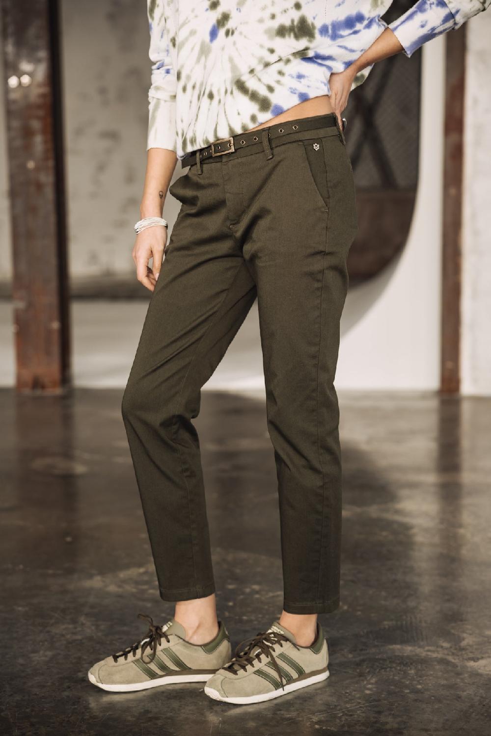 Freeman T. Porter Claudia Felicita Pantalon Chino Femme Forest Night