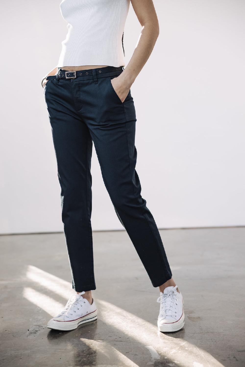 freeman t. porter Claudia Felicita Pantalon chino Femme total eclipse