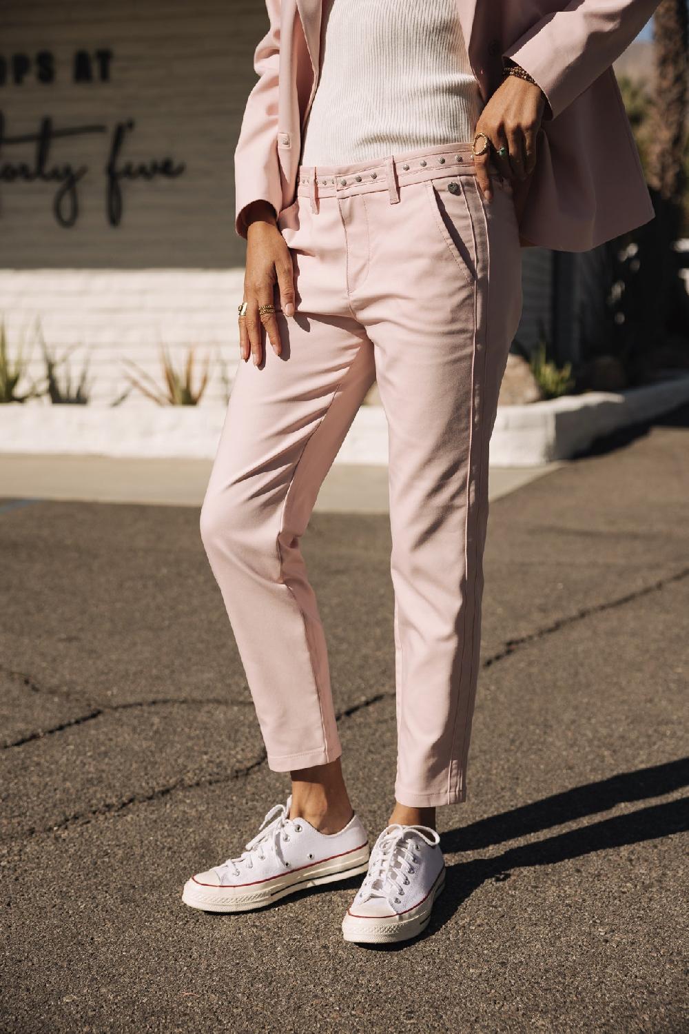 freeman t. porter Claudia Polyneo Light Pantalon slim Femme light pink