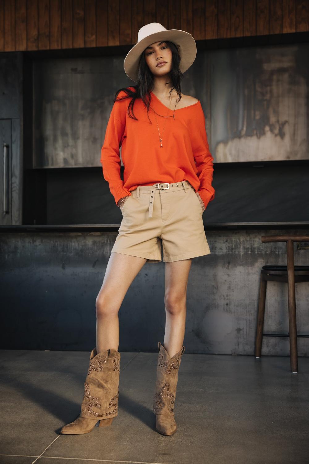 Freeman T. Porter Claudia Short Felicita Short City Femme Irish Cream